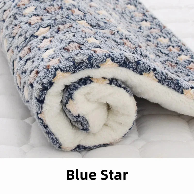🐾 CalmCuddle™ Pet Sleeping Mat — Cozy, Washable Dog & Cat Bed for Small & Large Pets
