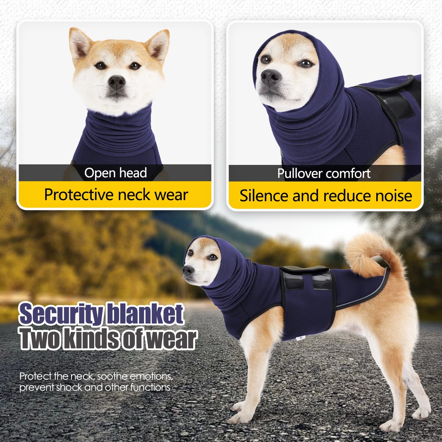 CalmCuddle™ Anti-Anxiety Vest — Keep Your Pet Calm During Thunder, Fireworks & Stressful Moments