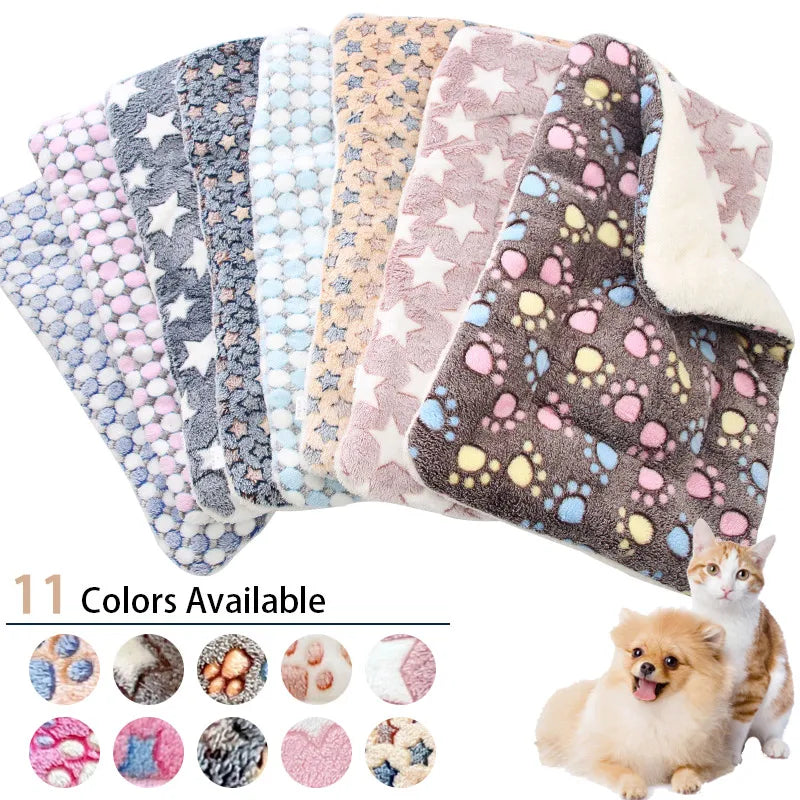 🐾 CalmCuddle™ Pet Sleeping Mat — Cozy, Washable Dog & Cat Bed for Small & Large Pets