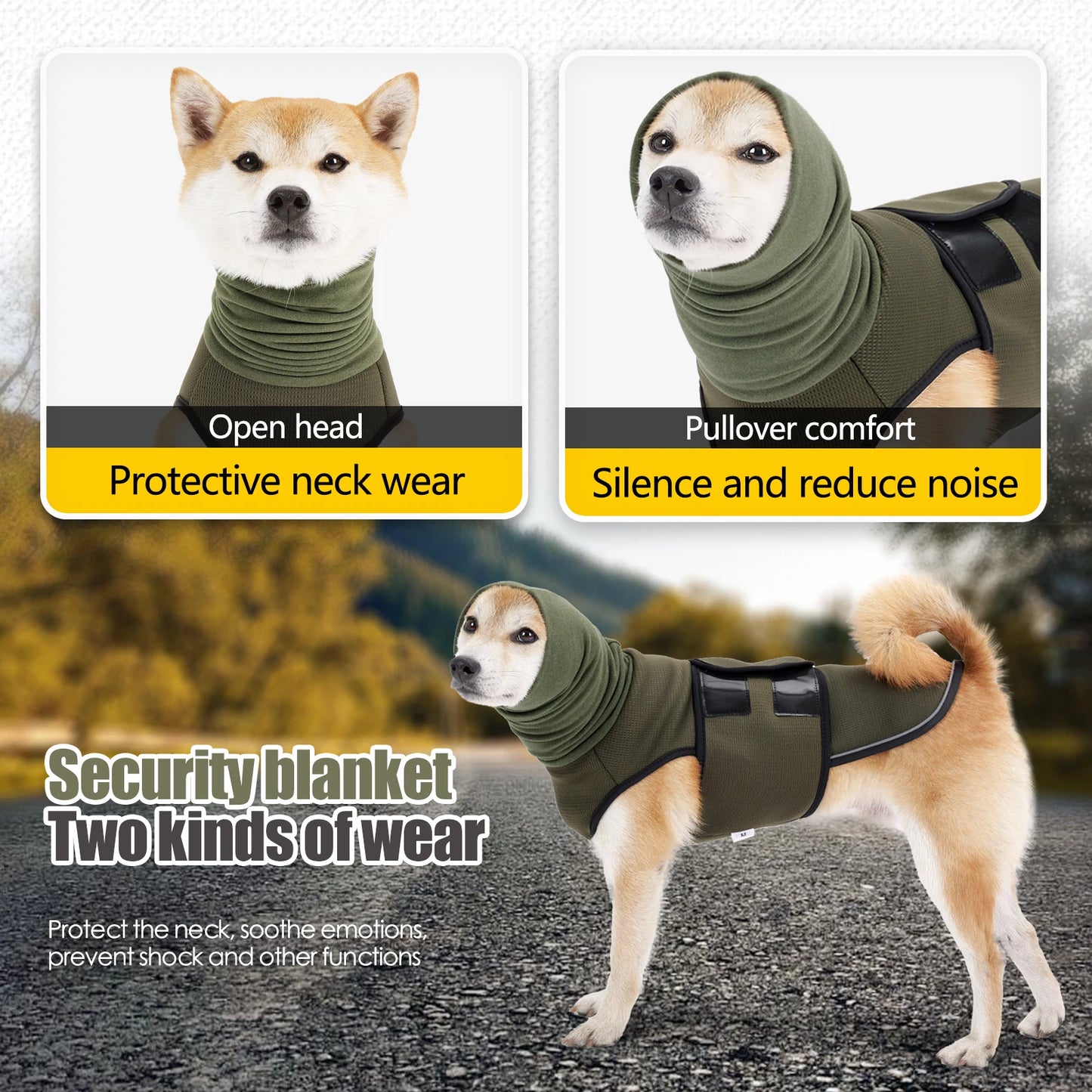 CalmCuddle™ Anti-Anxiety Vest — Keep Your Pet Calm During Thunder, Fireworks & Stressful Moments