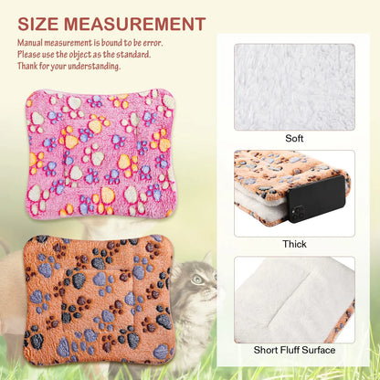 🐾 CalmCuddle™ Pet Sleeping Mat — Cozy, Washable Dog & Cat Bed for Small & Large Pets