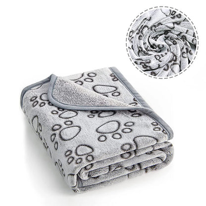 CalmCuddle™ Pet Calming Blanket — Soft, Fluffy & Stress-Relieving for Dogs & Cats