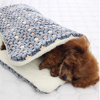 🐾 CalmCuddle™ Pet Sleeping Mat — Cozy, Washable Dog & Cat Bed for Small & Large Pets