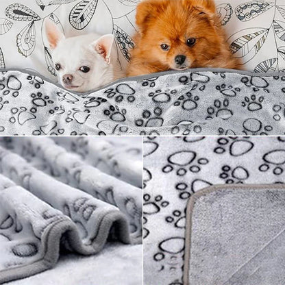 CalmCuddle™ Pet Calming Blanket — Soft, Fluffy & Stress-Relieving for Dogs & Cats