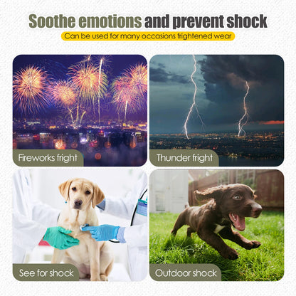 CalmCuddle™ Anti-Anxiety Vest — Keep Your Pet Calm During Thunder, Fireworks & Stressful Moments