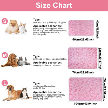 CalmCuddle™ Paw Print Blanket — Soft, Cozy, Machine-Washable Comfort for Dogs & Puppies